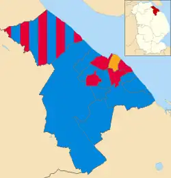 2018 results map