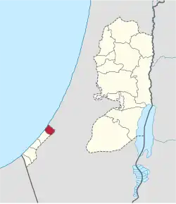 North Gaza in Palestine