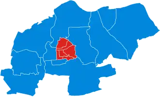 2019 results map