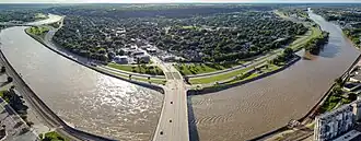 Minnesota River and Belgrade Avenue