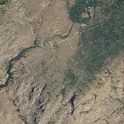 Aerial view of North Omak