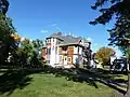 House undergoing restoration