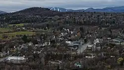 North Troy, VT, from the northeast
