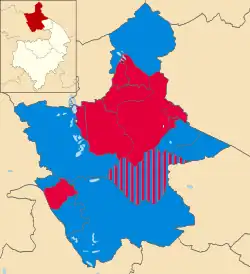 2011 results map