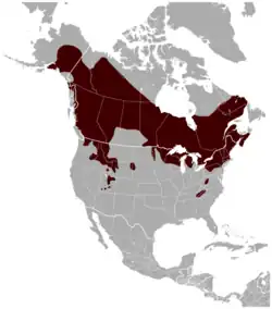 Map of range
