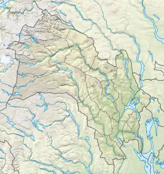 Map of the location