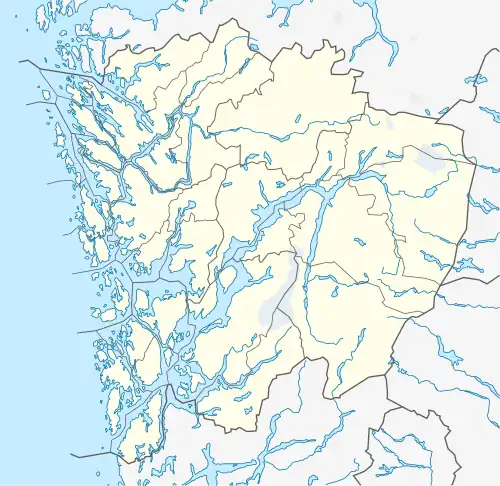 Hordaland County is located in Hordaland