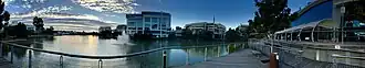 Panorama of Norwest Lake in July 2018