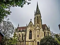 The basilica in Jouhe