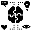 Graphic of brain