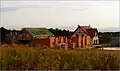 Newer housing development in the Pereš borough
