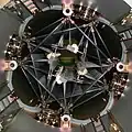 NuSTAR mast in the stowed configuration.