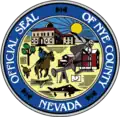 Official seal of Nye County, Nevada