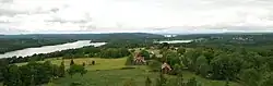 View over Nykulla from the observation tower