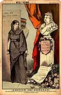 Cartoon from the Weekly Freeman, 1887