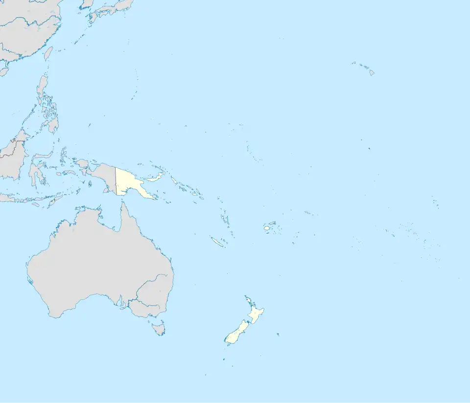 2017 OFC Champions League is located in Oceania