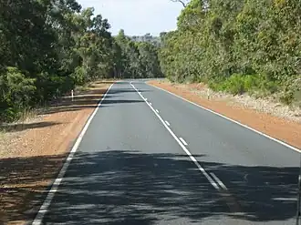 Photograph of road