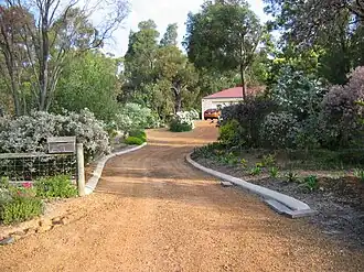 Typical rural residential lot, on Marine Drive.