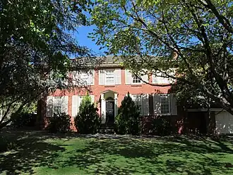 Georgian-style home within the suburb