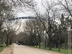 Entrance to the town