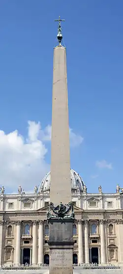 Image 25The Vatican obelisk in St. Peter's Square was brought to Rome from Egypt by Caligula. (from Vatican City)