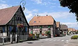 The main road in Oberdorf