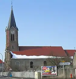 The church in Obersaasheim