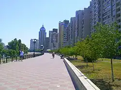 The embankment