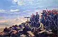 Observing the actions around Ala Dagh, June 21, 1877