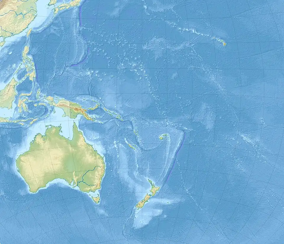 Sydney is located in Oceania