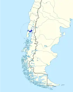 Map of range