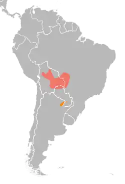 Map of range