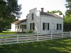 The John Deere House in Grand Detour, Illinois, built 1836