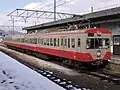 Ohmi Railway set 822F in January 2017