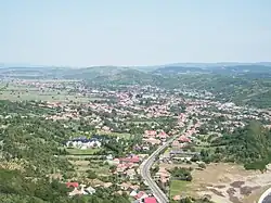 Oituz viewed from Piatra Șoimului