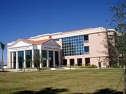 The Okeechobee County Judicial Center, in Okeechobee