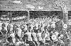 Illustration for Saga of Olaf Tryggvason, Heimskringla (1897)