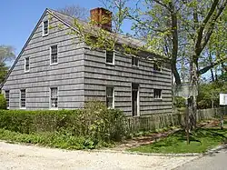 The Old Halsey House in the spring of 2011