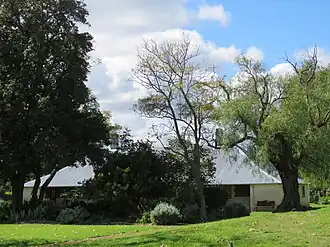 The state heritage-listed Old Blythewood homestead