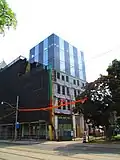 Hotel during the renovation in 2016