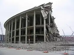 Old Busch Destroyed.
