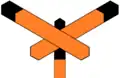 Level crossing front (1932–1970s)
