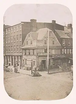 Old corner tavern