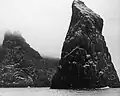 Stac Lee (right) and Boreray