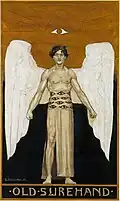 Cover illustration for Old Surehand by Karl May (1904)