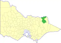 Location in Victoria
