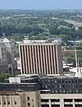 Oldfather Hall View from Nebraska State Capitol 2025a (cropped)