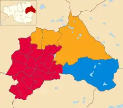 2011 results map
