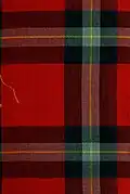 Detail. Mac Laine of Lochbuie. Old and rare Scottish tartans, with historical introduction and descriptive notices (1893)