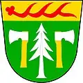 Coat of arms of Oldřichov v Hájích
